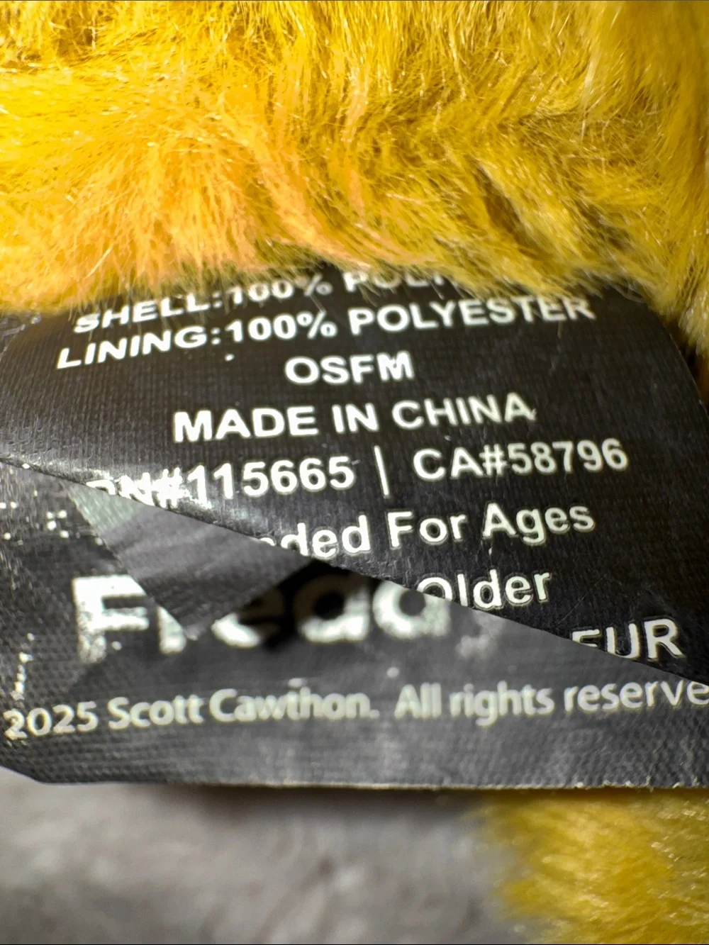 Five Nights at Freddy’s Fingerless Fuzzy Gloves
